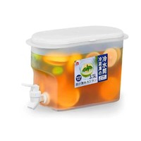 乐吉仕 食品级pp材质加厚冷水壶带水龙头 3.5L