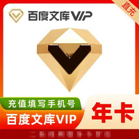 Baidu 百度 文庫VIP年卡  12個月