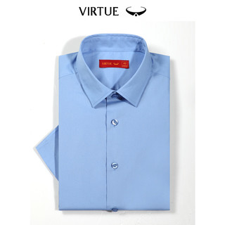 Virtue 富绅 男士短袖衬衫 0001B1S