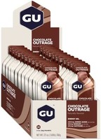 GU ENERGY GEL GU Energy Original 运动营养能量凝胶，24 包，巧克力味