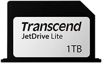 Transcend 创见 1TB JDL330 JetDrive Lite 330 扩展卡，适用于 MacBook Pro 2021，