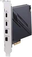 ASUS 華碩 迅雷EX 4 配備英特爾 迅雷 4 JHL 8540 控制器、2 個 USB Type-C 端口、高達 40Gb/s 的雙向帶寬