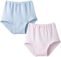 GUNZE 郡是 女童短裤 全季 室内晾干/抵御菌类 防臭 纯棉 儿童内衣 2条装