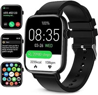 1.9 英寸(約 4.9 厘米)智能手表應答 Make Call 智能手表健身追蹤器