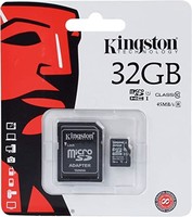 Kingston 金士頓 Digital 8GB microSDHC Class 10 UHS-I 45MB/s 讀卡帶 SD 適配器