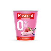 PASCUAL 帕斯卡 草莓味巴氏热处理脱脂风味酸乳