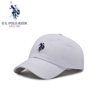 PLUS会员：us polo assn 保罗帽子儿童男女孩户外动动纯棉帽棒球帽儿子女儿遮阳帽四季通用