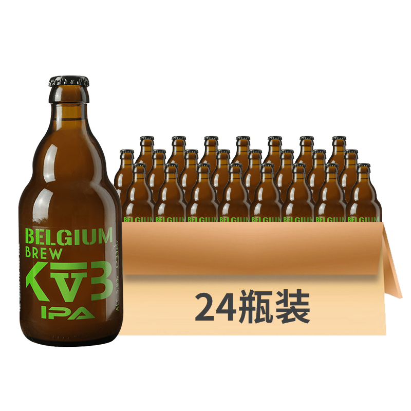 布雷帝国（Keizerrijk）精酿啤酒 比利时进口啤酒 IPA啤酒5.8度 330ml*24瓶