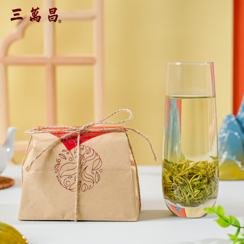 三万昌2023新茶雨前洞庭碧螺春嫩芽绿茶 正宗苏州特产茶叶传统纸包200g