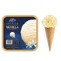 MUCHMOORE 玛琪摩尔 新西兰进口冰淇淋 香草味 2L+脆皮蛋筒20个