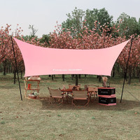 Fantasy Garden 梦花园 粉色涂银天幕帐篷