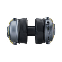 RAPOO 雷柏 VH800 耳罩式頭戴式雙模游戲耳機 黑金 機甲編碼主題S07-警戒線