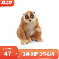 思乐（Schleich S）仿真动物模型小动物玩具熊猫 动物世界玩具男孩女孩 懒猴玩具14852