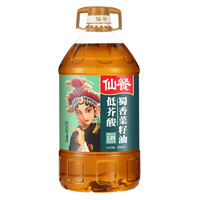 仙餐 牌低芥酸蜀香菜籽油4L  非转基因食用油  四川风味