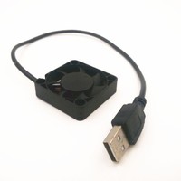 SANYO 三洋 4厘米USB小风扇5V宠物换气手机盒子模型散热高转风扇长寿命静音