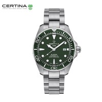 CERTINA 雪鐵納 動能系列 陶瓷海龜機械男表 橄欖綠 C032.607.11.091.00