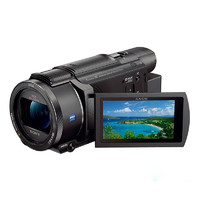 SONY 索尼 家用直播4K高清数码摄像机 5轴防抖DV摄影录像FDR-AX60（黑色）