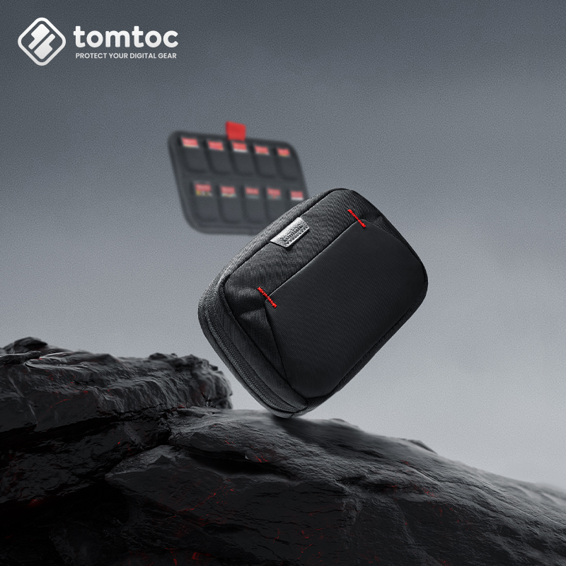 tomtoc Switch OLED游戏卡收纳包Arccos系列游戏卡盒卡带收纳盒大容量保护包适用于任天堂游戏卡收纳G46