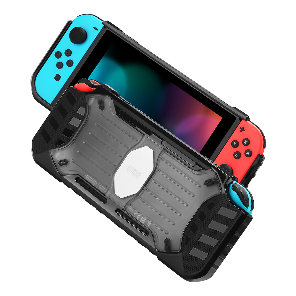 BUBM 必优美 适用于BUBM任天堂switch保护壳主机手柄一体外壳NS保护包配件套防摔保护壳 switch壳nintendo NS游戏机保护套