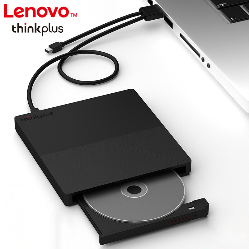 Lenovo 联想 原装TX801双接口usb外置刻录TX802移动光驱高速cd播放DVD光盘