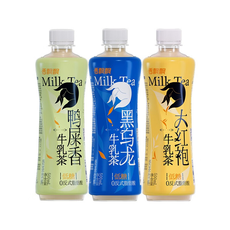 香飘飘 新品瓶装牛乳茶鸭屎香牛乳茶500ml