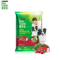 DOG CHOW 康多乐 牛肉肝蔬菜味全犬成犬狗粮 8kg