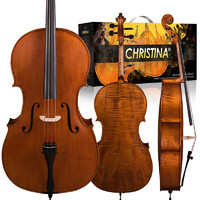 Christina 克莉丝蒂娜（Christina）EUC4000A 欧洲原装进口手工专业演奏考级大提琴4/4