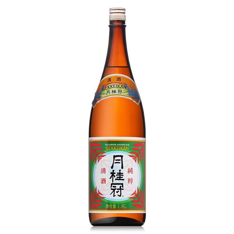 Gekkeikan 月桂冠 纯粹清酒1.8L 国产日式清酒 低度酒辛口发酵酒洋酒
