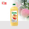 匯源 100%桃混合果汁2000ml*1瓶2L嘗鮮裝家庭分享裝量販
