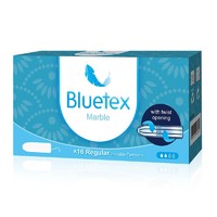 88VIP：Bluetex 藍寶絲 德國衛生棉條指入式普通流量16支內置衛生巾塞入式