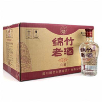 剑南春绵竹老酒42度500ml*12瓶 口粮酒浓香型白酒