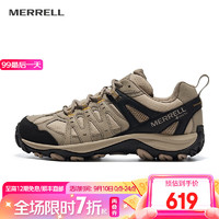 MERRELL 迈乐 户外徒步鞋男女款ACCENTOR GTX/WP经典防水透气防滑耐磨登山鞋 J500409-GTX银（男） 41