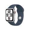 Apple 蘋果 Watch SE 2023款 智能手表 GPS+蜂窩版 40mm 風暴藍色 橡膠表帶 S/M