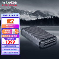 SanDisk professional 閃迪大師 USB兼容Type-C多功能Multi-Card高性能支持CF和SD卡高速傳輸多插槽讀卡器 Multi-Card讀卡器