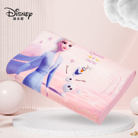 迪士尼（Disney）儿童枕头 泰国乳胶 婴儿枕幼儿园乳胶枕3-6岁冰雪45*27*6CM