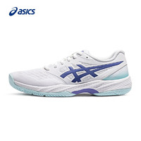 亚瑟士ASICS羽毛球鞋女鞋舒适稳定透气运动鞋 GEL-COURT HUNTER 3 白色/紫色 37.5