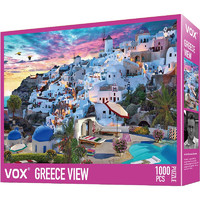 VOX 1000片成人拼图 儿童盒装拼图玩具男女孩减压VE1000-11圣诞节礼物 希腊爱情海
