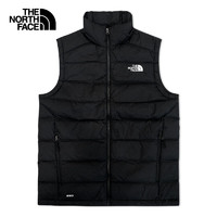 北面（The North Face）羽绒马甲男士户外运动保暖外套550蓬鹅绒 88R6 JK3 XXL/185 