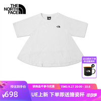 北面（The North Face）UE先锋设计系列女速干短袖T恤舒适柔软透汽户外83PB FN4/白色 S/155