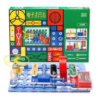 PLUS会员：dbolo 迪宝乐 电子积木电路298拼装玩具科学实验套装Steam男女孩