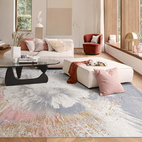 Dammi高級浪漫藝術感設計師原創地毯別墅豪宅客廳臥室床邊毯高品