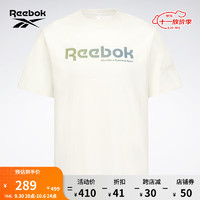 Reebok 锐步 男女同款百搭休闲舒适宽松短袖T恤 23RMS429UGW1 A/M