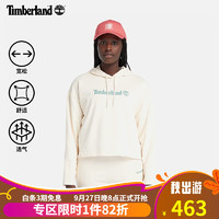 添柏岚（Timberland）女款连帽卫衣新休闲毛圈布宽松|A6AZ2 A6AZ2V04/烟雾白 S