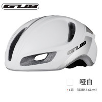GUB 自行车头盔一体成型公路山地车安全帽子男女骑行装备破风可调节大小SV18超轻运动 SV18-哑白