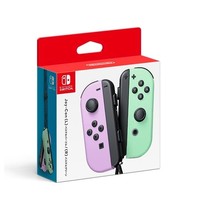 Nintendo 任天堂 Joy-con 游戲手柄  淺紫色&淡綠色
