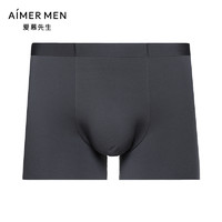 AIMER MEN 爱慕先生 U型1号裤pro男士轻薄装腰平角内裤NS23J091P