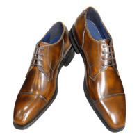 REGAL 丽格 商务正装办公男鞋系带头层牛皮低跟经典男士皮鞋T46B