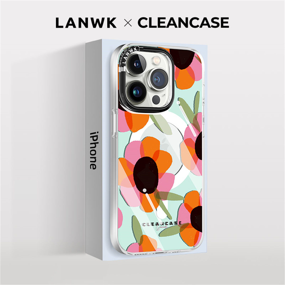 Luckeyeh! 东来也 苹果13-14系列手机壳抗菌磁吸全包硅胶