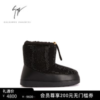 GIUSEPPE ZANOTTI 朱塞佩 萨诺第 GZ女士精美水钻保暖毛内里雪地靴