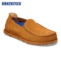 BIRKENSTOCK软木拖鞋男女同款舒适休闲鞋Utti系列 麂皮棕窄版1025800 35